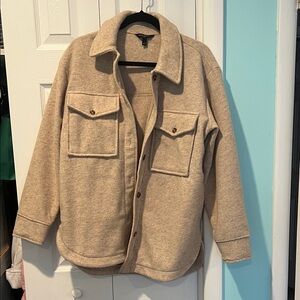 Banana Republic Cream Shacket